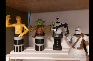 lotto personaggi Star Wars e Mandalorian