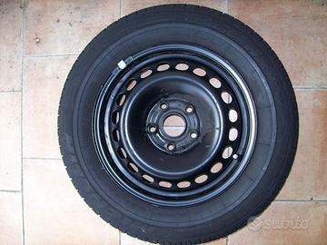 AUDI Michelin 195 65 R15 pneumatico + cerchione