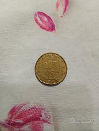 moneta 200 lire rarissima