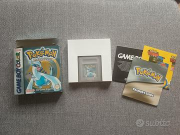 Gioco Game Boy Pokemon Argento originale completo 
