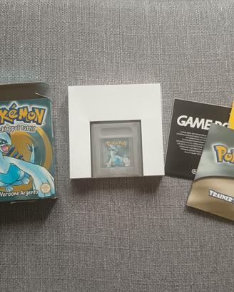 Gioco Game Boy Pokemon Argento originale completo 