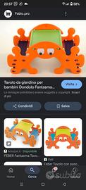tavolino/dondolo per bimbi