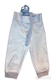 Pantaloni scherma FWF FIE 800N con bretelle