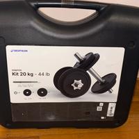 Kit pesi 20 kg Decathlon
