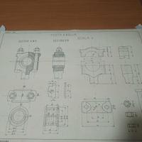 disegno tecnico vintage 