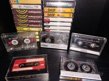 35 audio cassette varie marche anni 70/80/90