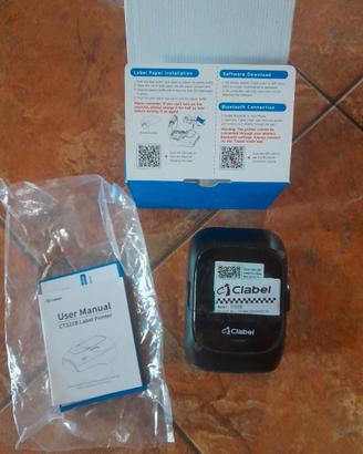 Etichettatrice clabel Ct221B stampamte termica blu