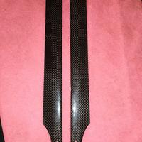 Pale in carbonio elicottero classe 300 mm