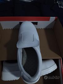 Scarpe antinfortunistiche S2 antiscivolo bianche