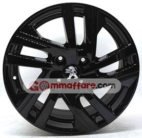 4 cerchi lega peugeot 208 p21 r16 lt5190