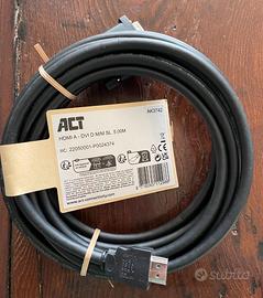 Cavo video ACT HDMI A-DVI D