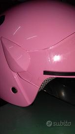 casco rosa XXXS