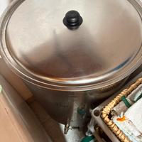 Giara in acciaio inox 150 litri marca Sansone