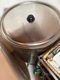 Giara in acciaio inox 150 litri marca Sansone
