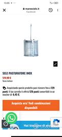 pasturatore Sele inox USATO