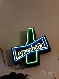 insegna luminosa Lemonhead