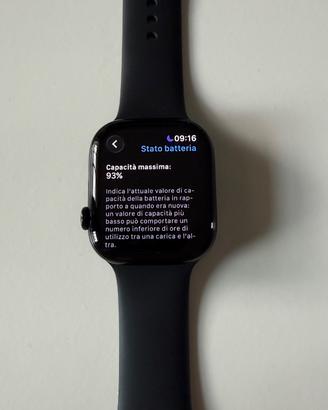Apple Watch 10 46mm GPS, Alluminio Jet Black