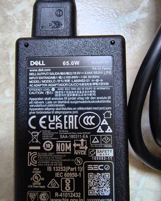 caricabatteria Notebook Dell 65W