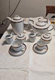 servizio da tè e da caffè da 12 completi