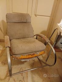Poltrona a dondolo Guido Faleschini