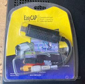 adattatore video USB EasyCAP 2.0 acquisiz. video
