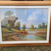 Dipinto olio su tela del pittore Manuel Bolsieri