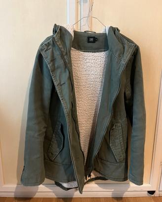 Giacca Parka donna M verde