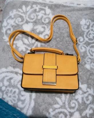 Borsa giallo senape 