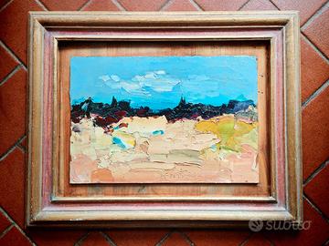 Quadro "Paesaggio Senese"- Sergio Scatizzi