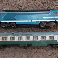 trenino lima con carozza scala 1.45