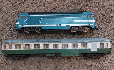 trenino lima con carozza scala 1.45