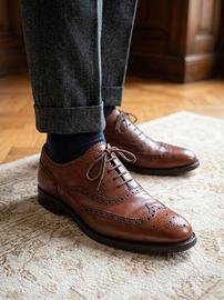 Scarpe Church's Custom Grade Oxford Brugue 