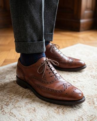 Scarpe Church's Custom Grade Oxford Brugue 