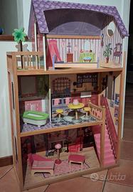 Casa bambole kidkraft con accessori