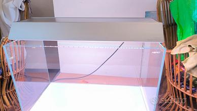  acquario AQPET 60X30cm ,  plafoniera acquario 