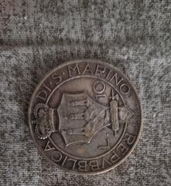 monete in argento  di San Marino 