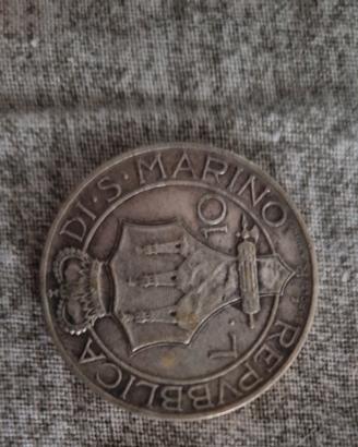 monete in argento  di San Marino 