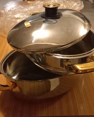 Pentola ovale inox
