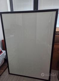 Grande cornice nera 150x106 cm con vetro