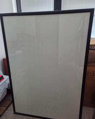 Grande cornice nera 150x106 cm con vetro