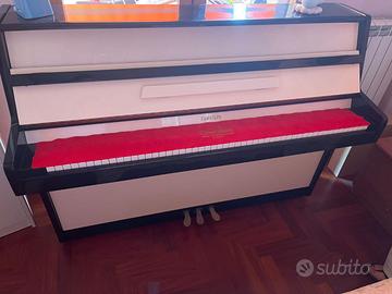 Pianoforte a muro, Furstein Cherubini bianco e ner