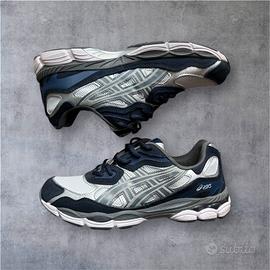 Sneakers Asics grigio/blu navy 