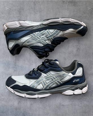 Sneakers Asics grigio/blu navy 