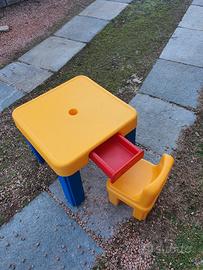 Tavolino Scrivania Bambini Chicco 