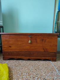 CASSAPANCA ANTICA DI LEGNO