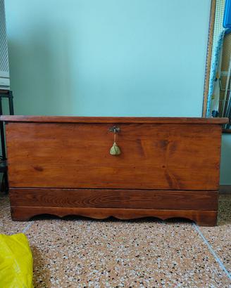 CASSAPANCA ANTICA DI LEGNO