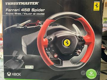 Volante e pedaliera Ferrari 458 spider per Xbox