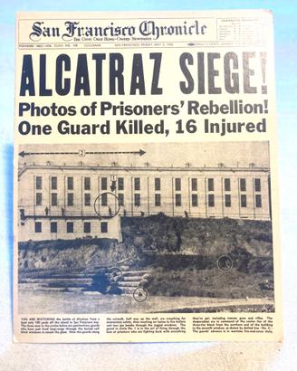 Cartolina Prigione Alcatraz (California, USA) 1985