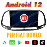 CAR TABLET 9 POLLICI ANDROID 12 CARPLAY PER DOBLO