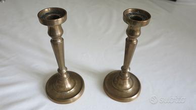 candelabri in ottone